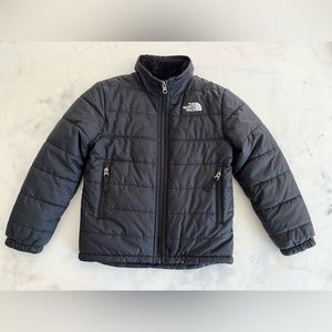 North Face Black reversible puffer jacket